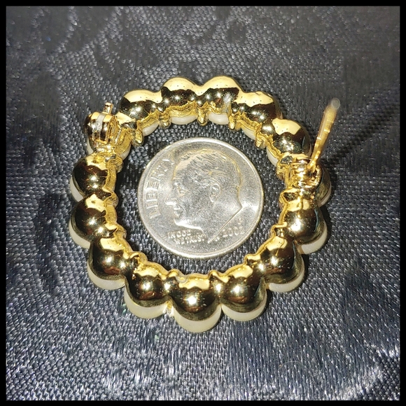 Vintage Circle Brooch - Picture 2 of 3